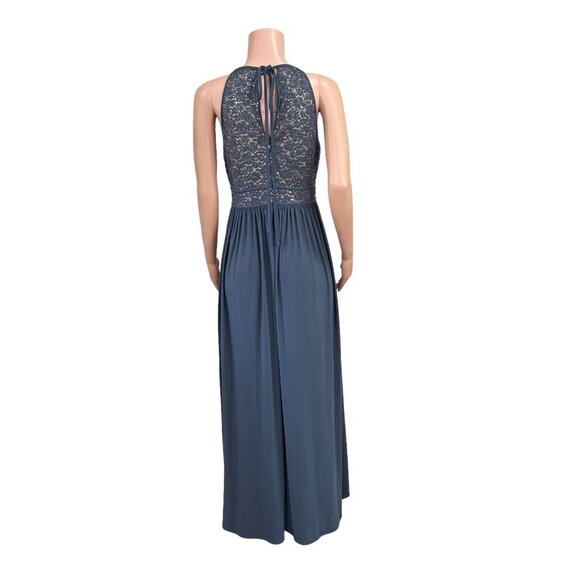 Night Way Collections Navy Blue Maxi Dress - Picture 10 of 14